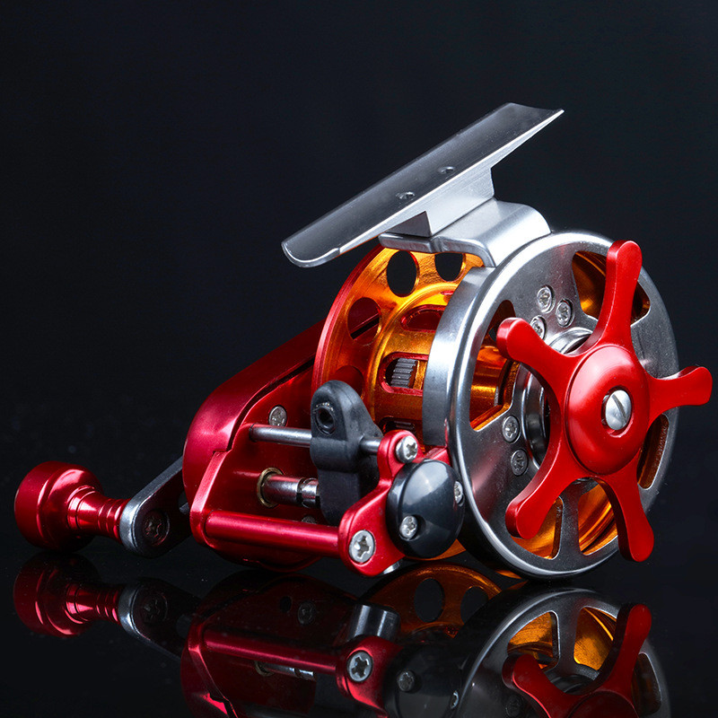 Automatic Line Spooling Front Wheel Full Metal Fishing Reel Fly Fishing Reel Micro Lead Raft Fishing