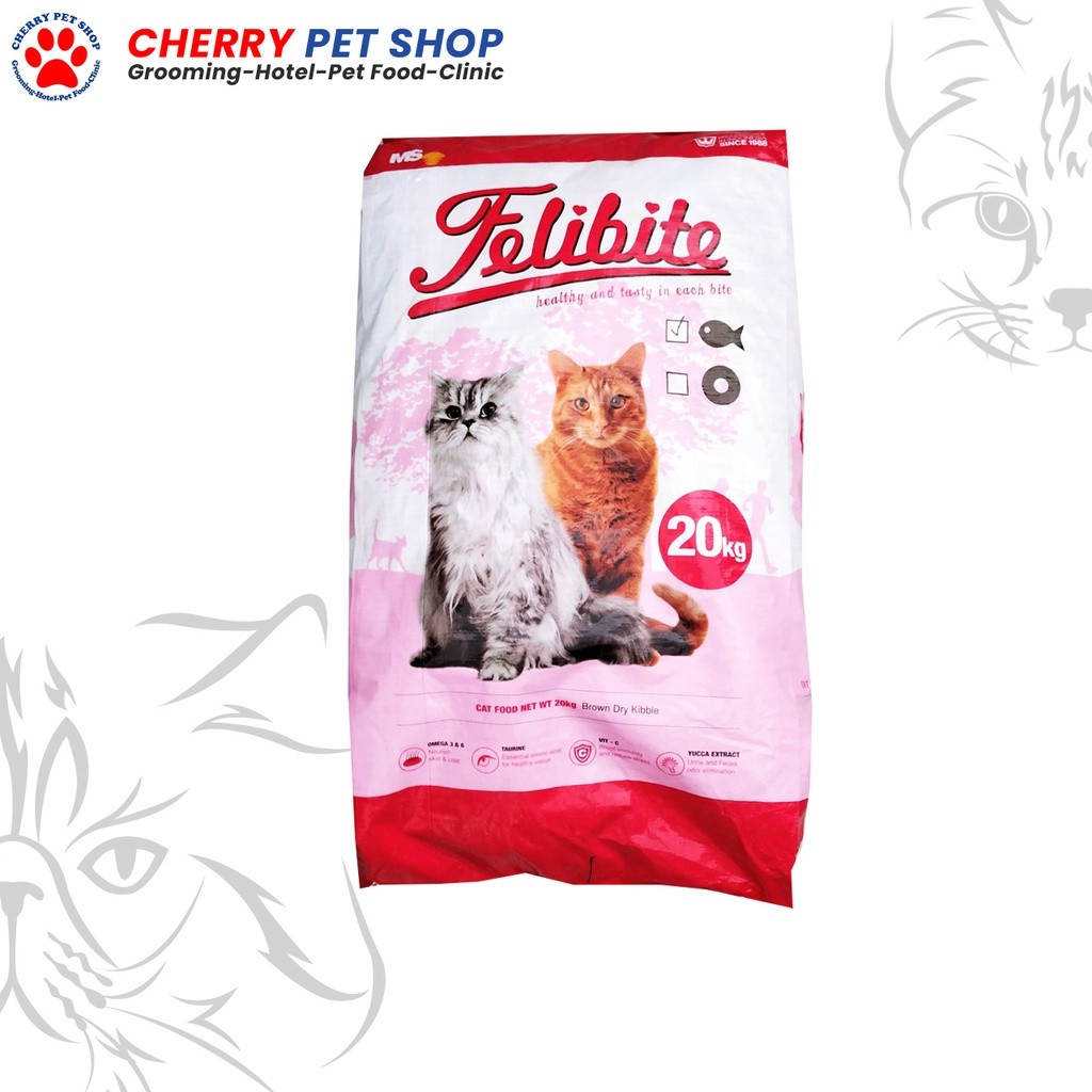 FELIBITE CAT 20KG Makanan Kucing Karung All Varian Termurah