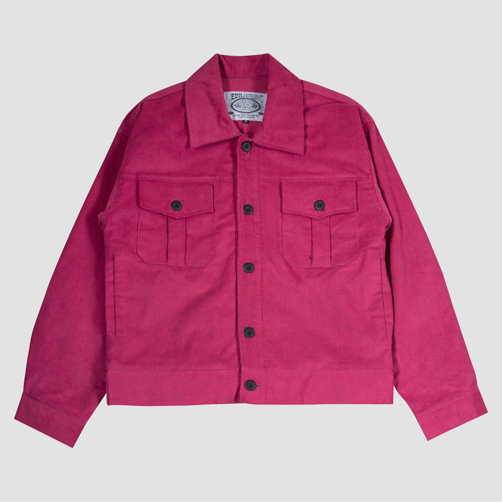 EVILSPIRIT JACKET CORDUROY - VOLTEA PINK UNISEX