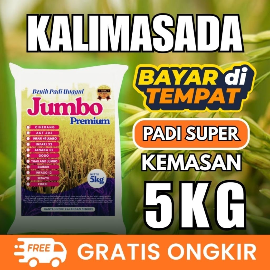 KALIMASADA benih padi unggul kemasan 5kg