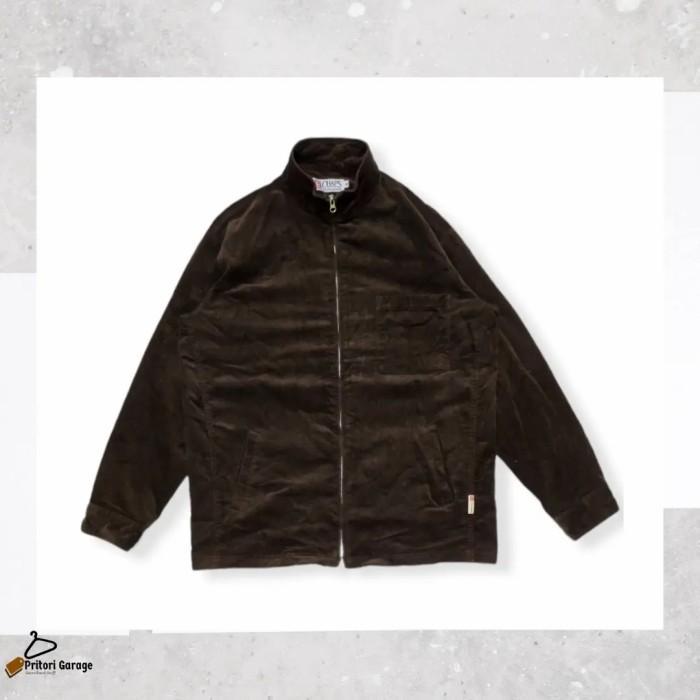 Harington Corduroy Work Jacket Chaps By Ralph Lauren Dark Brown