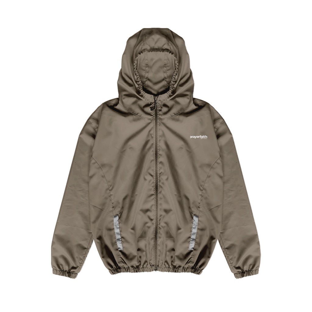 MYA - Jacket Parasut Pria Waterproof Hoodie Jumbo Outdoor Keren