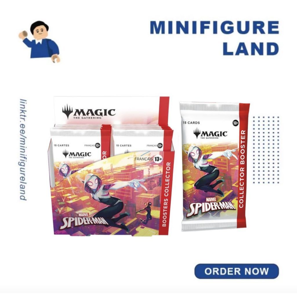 Mtg Magic The Gathering Marvel'S Spiderman Collector Booster Box