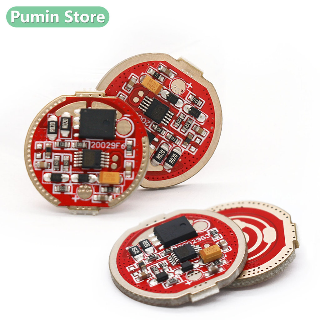 LED Flashlight Driver 18W 22mm/20mm Driver Board High Brightness Meum Brightness Low Brightness Flas