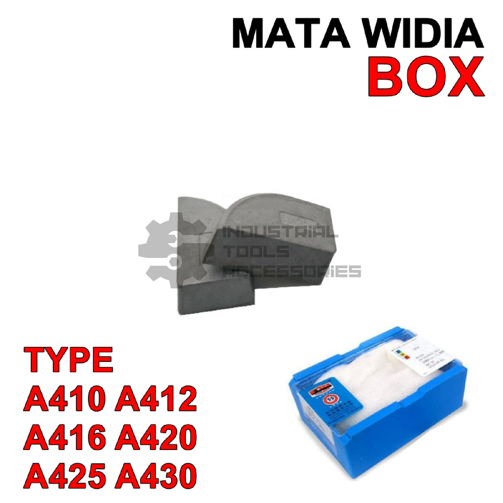 Mata Widia A420Z YG6 Pahat Cemented Tip A 420Z Carbide Bubut YG 6 BOX