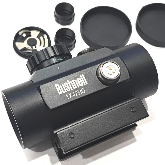 Red dot Bushnell 1x42RD ( bukan Reddot Bsa atau Reddot GSR / Hakko )
