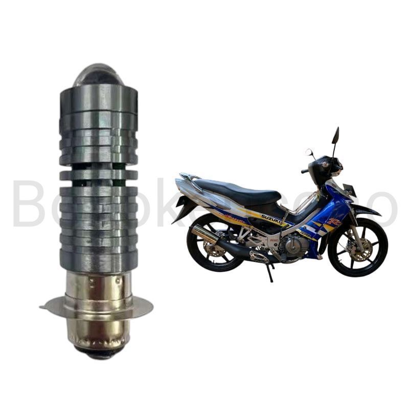 1pcs Lampu depan LED H6 Laser motor Suzuki Satria Hiu Byk