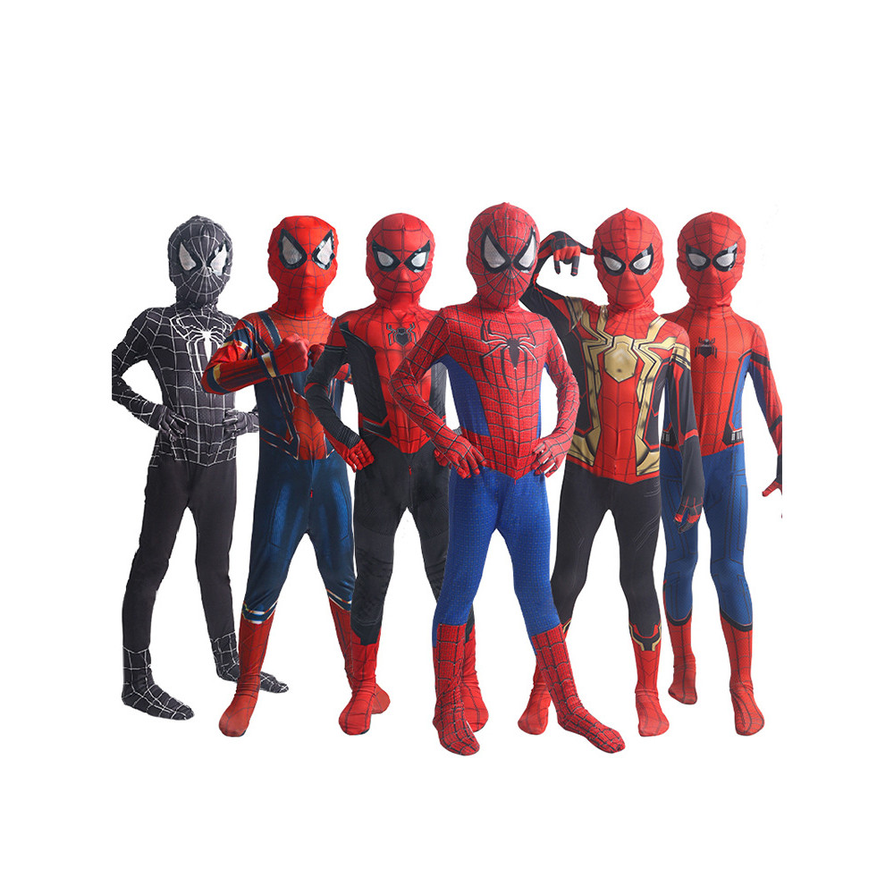 Spider-Man Bodysuit Children's Halloween Costume Expedition Outfit Amazing Miles Costume Gwen