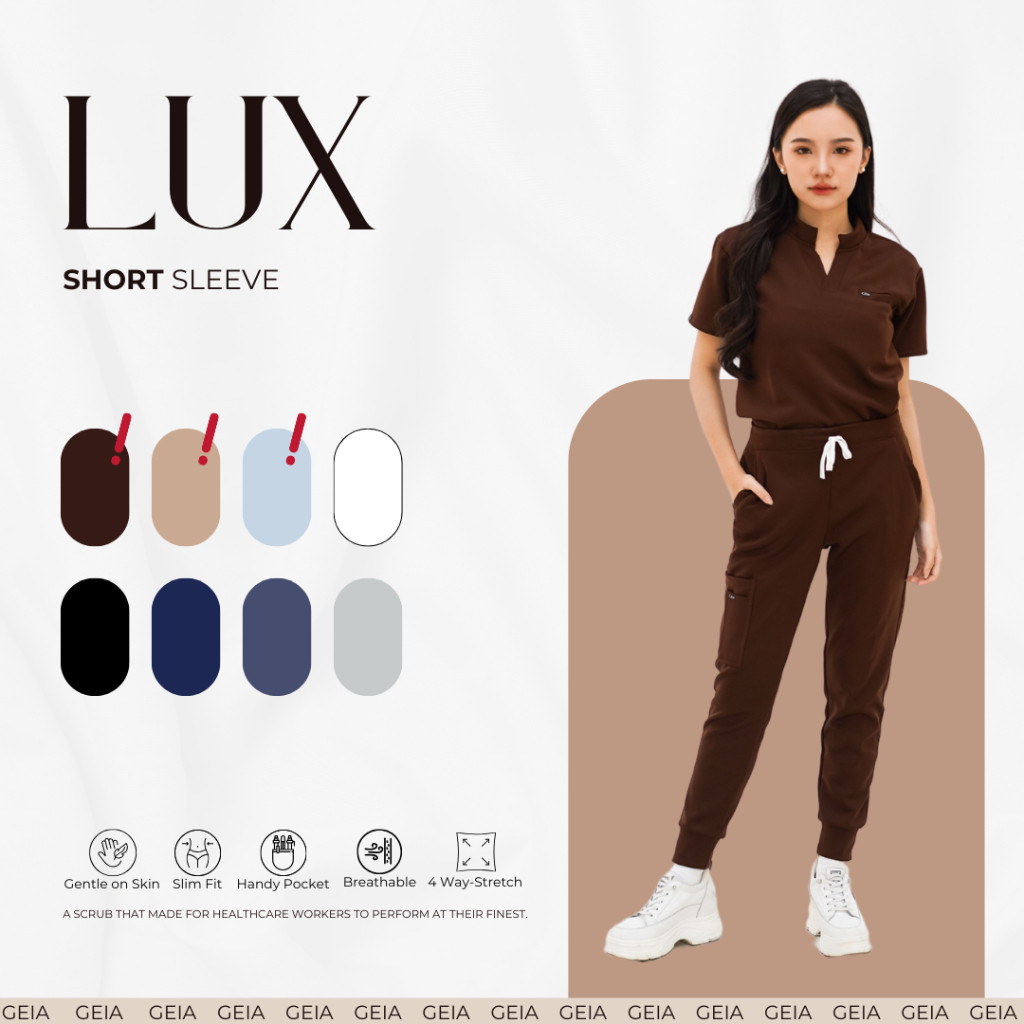 Moon Eissa Accecories SCRUB [LUX] GEIA Scrub Dokter | Scrubs Dokter | Baju Dokter | Baju Dokter | Ba