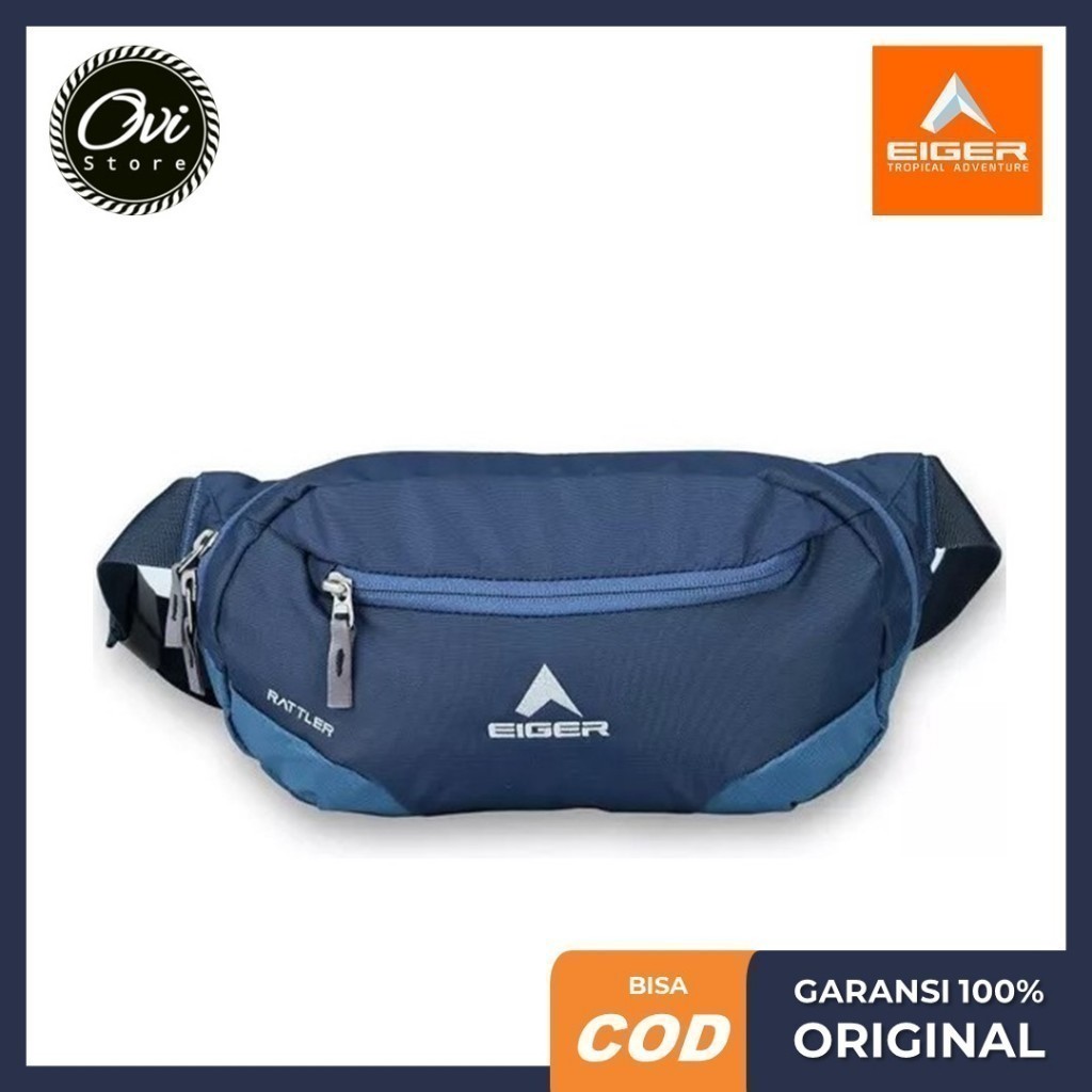 Tas Pinggang EIGER1989 Rattler 1.0 1F Waist Bag Selempang Original