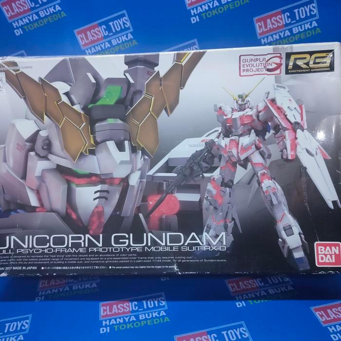 Junk RG Unicorn Bandai ARstoreS27