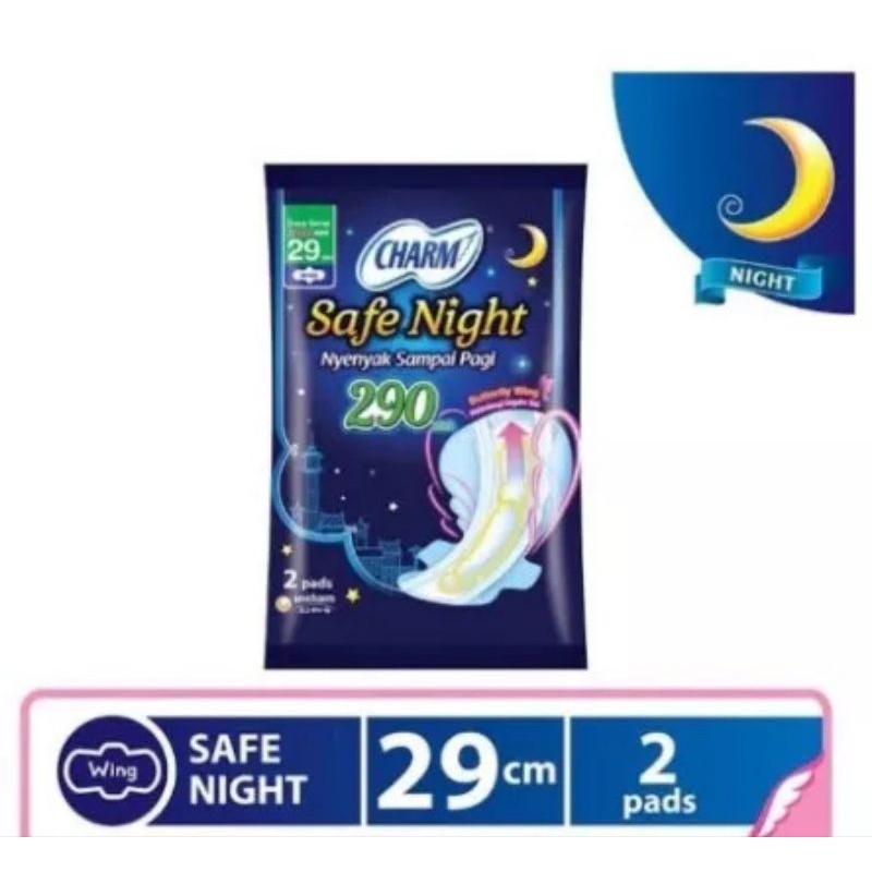 CHARM 29 CM ISI 2 . PER SATU SACHET