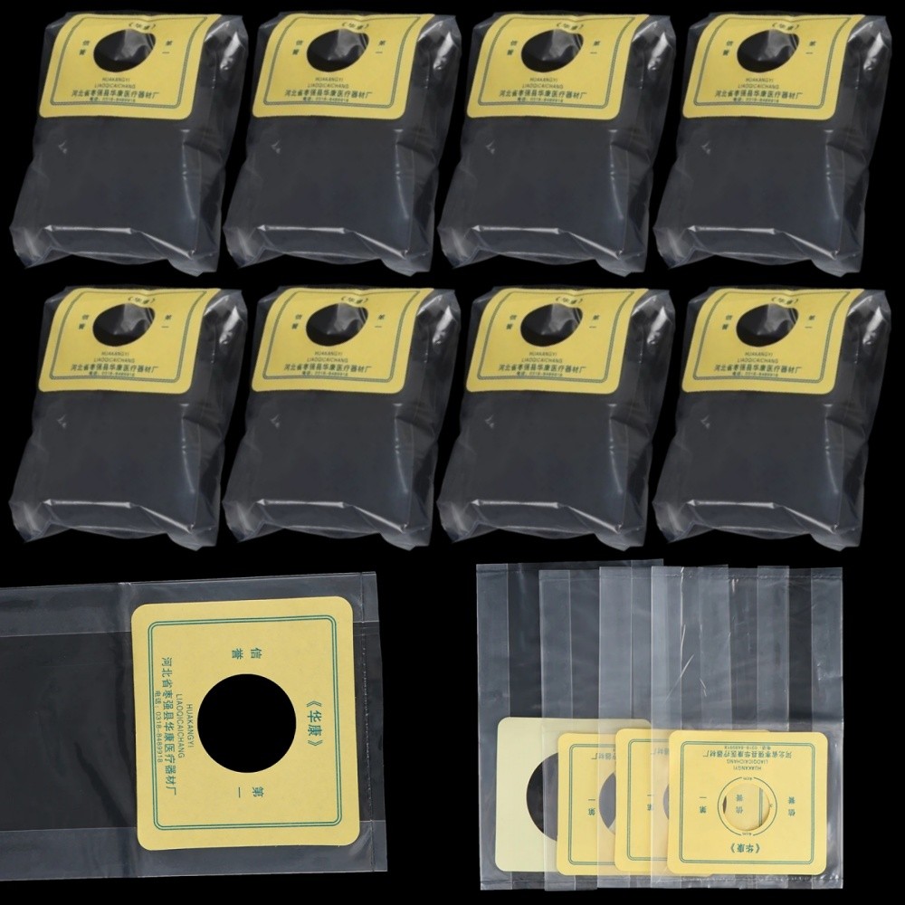 50Pcs Medicial 3-6cm Disposable Colostomy Bags Ileostomy Patient Drainable Bag Ostomy Stoma Cut Pouc