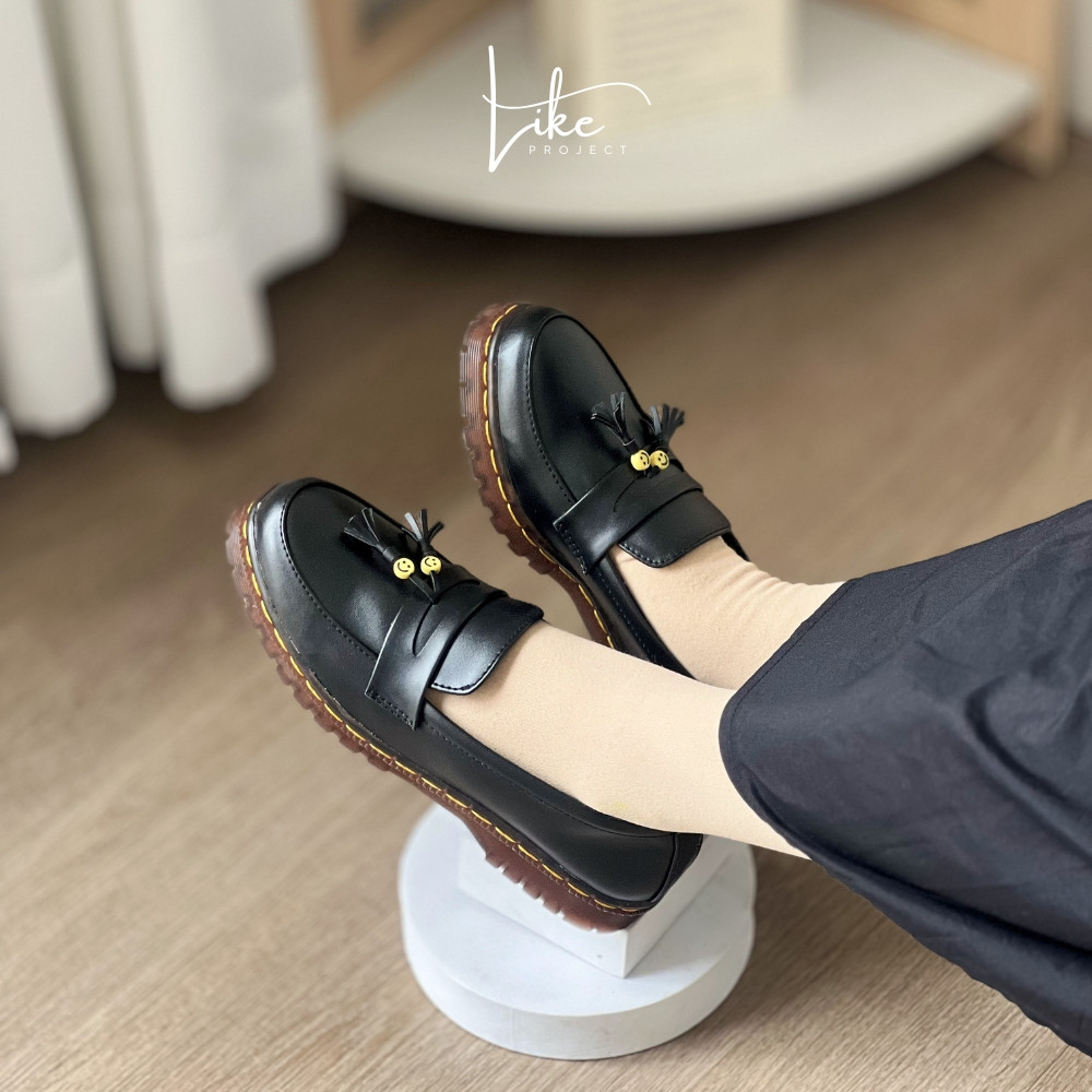 Lalaki x Like Project Sepatu Loafers Wanita SlipOn  –  SILVA SHOES Ringan, Nyaman, Anti Selip, Ukura