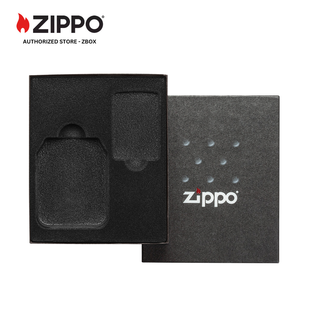 ZIPPO Original LPGSE Gift Kit -  Lighter and Pouch (Box Only) - Korek Api Windproof USA