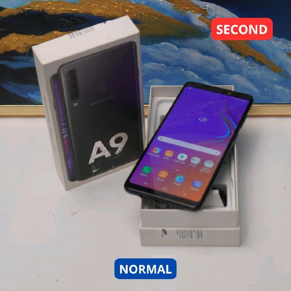 SAMSUNG A9 2018 6/128 GB HP SECOND ORIGINAL SINAR MUTIARA CELL
