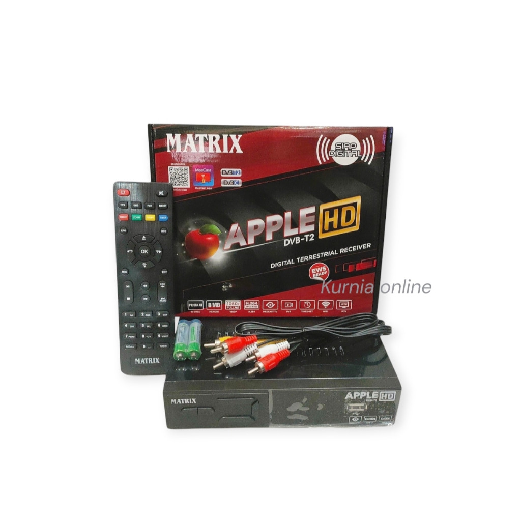 SET TOP BOX STB DVB-T2 MATRIX GARUDA MATRIX APPLE HD YOUTUBE MECCAST STB