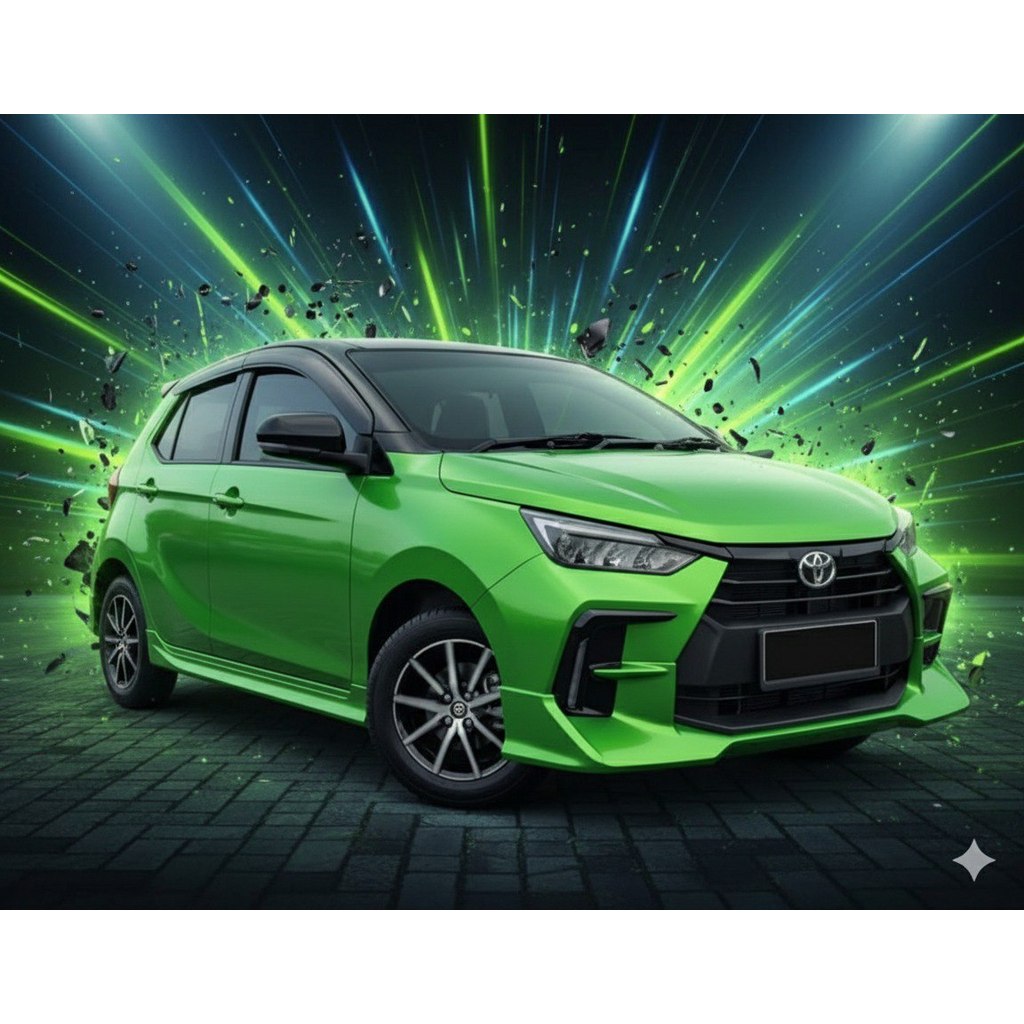 BUMPER bodykit TOYOTA AGYA GR 2023-2025 BODY KIT AGYA BUMPER AGYA GR GRADE-A