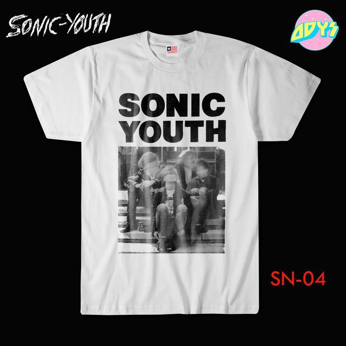 (COD) Kaos Sonic Youth - Putih - Original New States Apparel - S