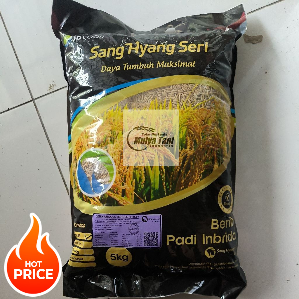 Benih Unggul Padiku Inpari 32 Kemasan 5kg SHS SANG HYANG SERI PLATINUM