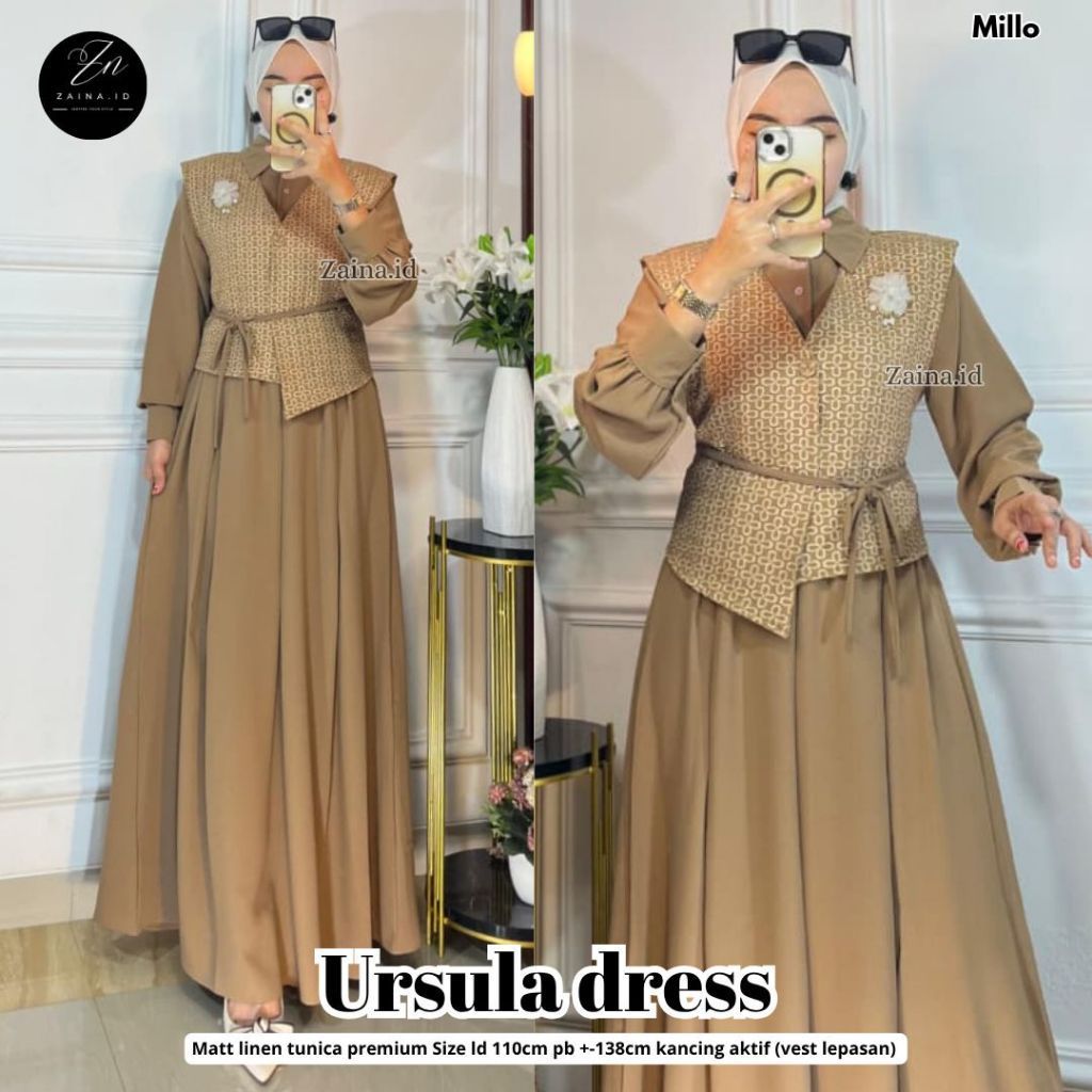 1911    URSULA DRESS    by Zn