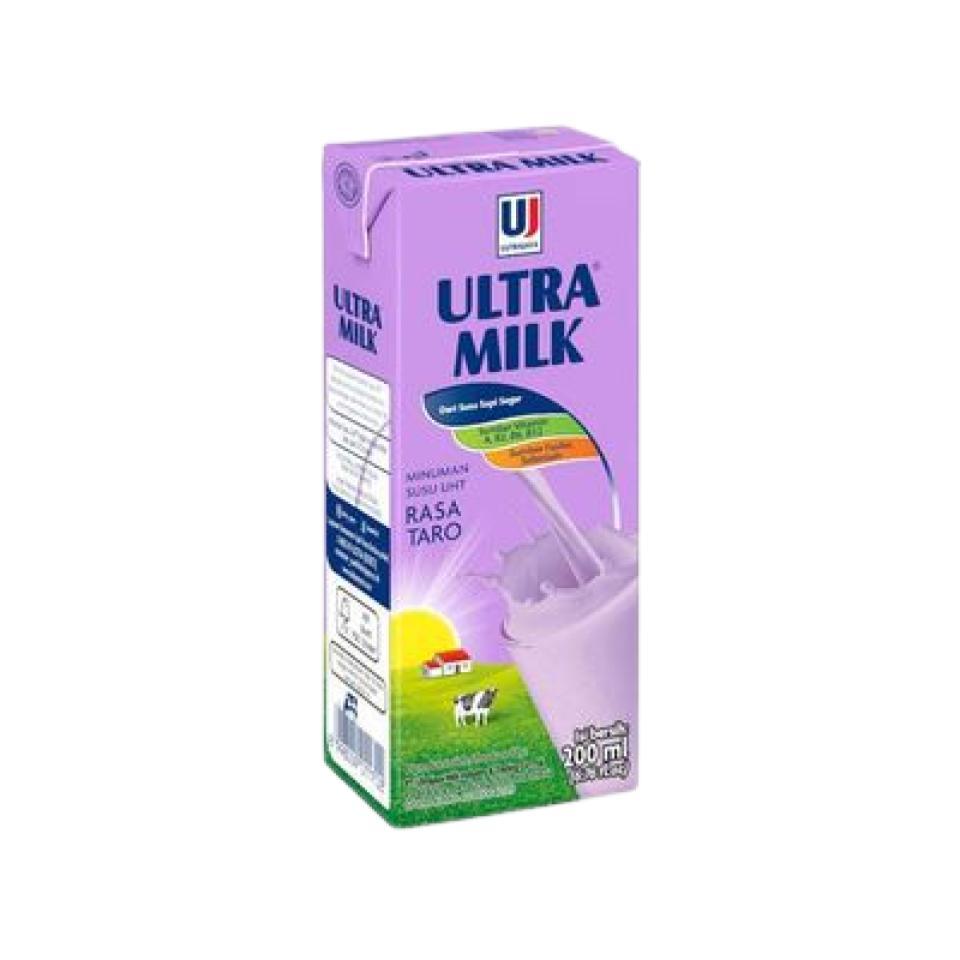Ultra Milk Susu UHT Taro 200 ml