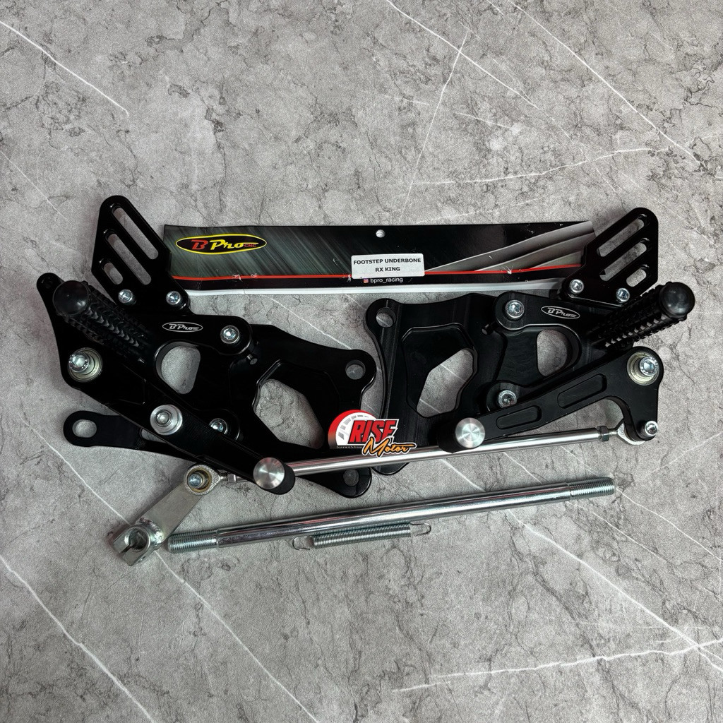 FOOTSTEP UNDERBONE BPRO RX KING HITAM