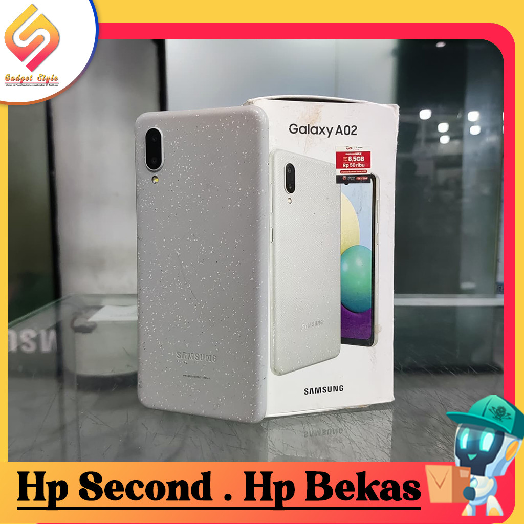 Samsung A02 Ram 3 Rom 32GB Second Resmi