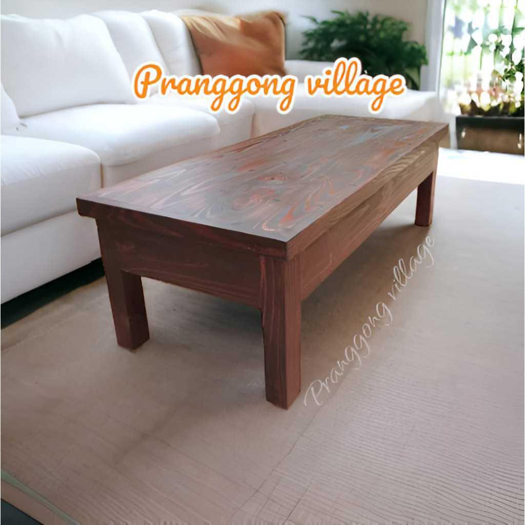 LL01 / MEJA SERBAGUNA / MEJA FULL KAYU JATI BELANDA / MEJA AKUARIUM / MEJA SIAP PAKAI MEJA KOKOH