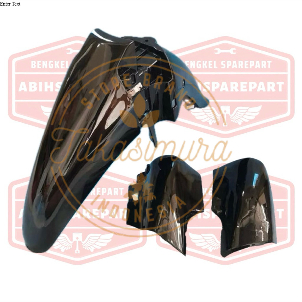 AJM - Spakbor Depan Supra X Lama + tutup shock depan supra x lama / Spakbor depan supra fit lama