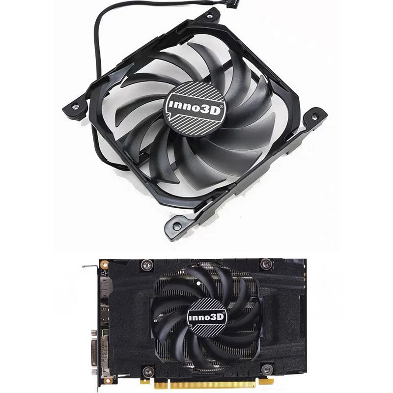 CF-12915S 970 960 750 Ti ITX 1060 ITX GPU Card Cooler Fan for INNO3D Geforce GTX 1060 Compact Graphi