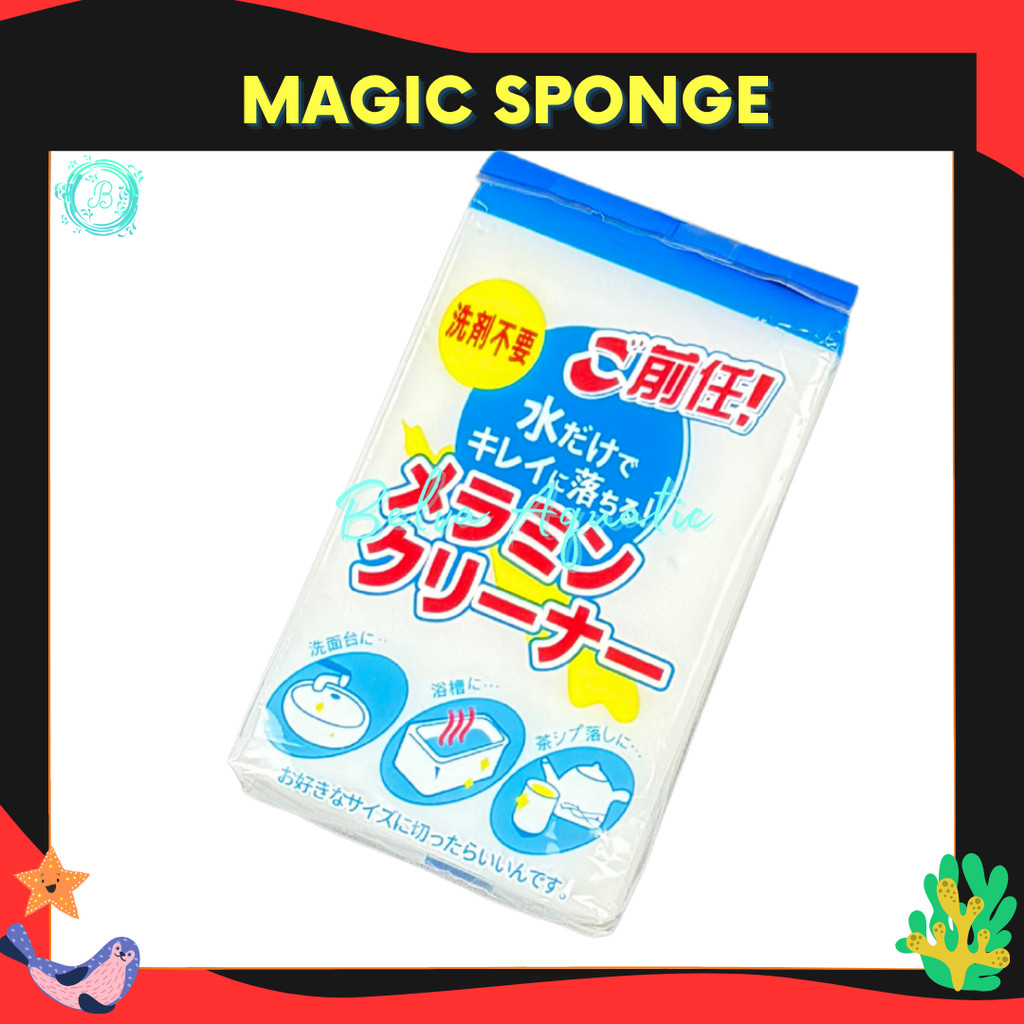 Spons Ajaib Magic Sponge Penghapus Noda Serbaguna Magic Eraser Spons Ajaib