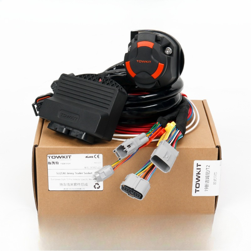 For Suzuki Jimny trailer wiring harness Eur 137 pin trailer RV tail light signal USA 7 pin Australia