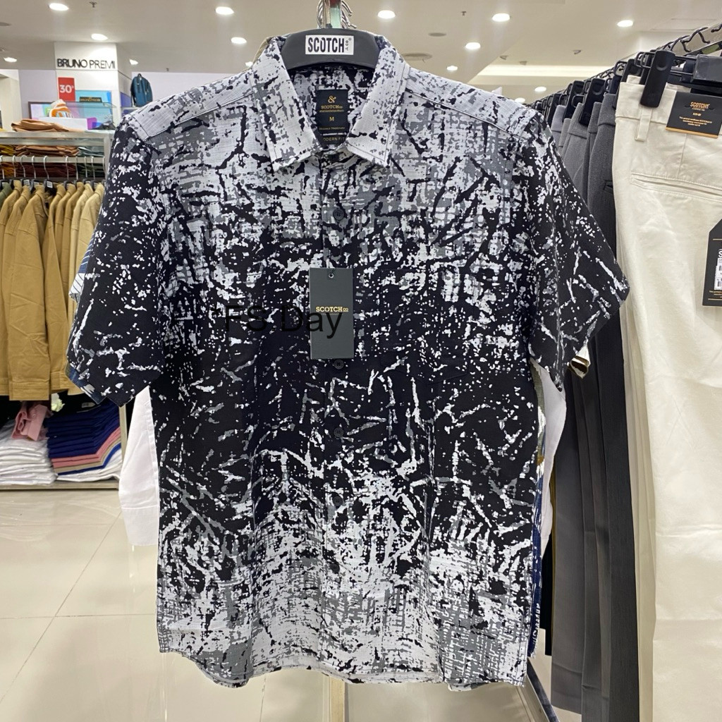 Scotch - Kemeja Lengan pendek motif printing Original Store