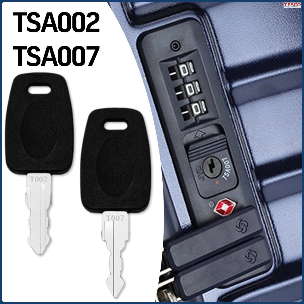 Kunci Koper Tsa TSA002&TSA007 Master Key Gembok Kode Kombinasi Koper TSA 002 007