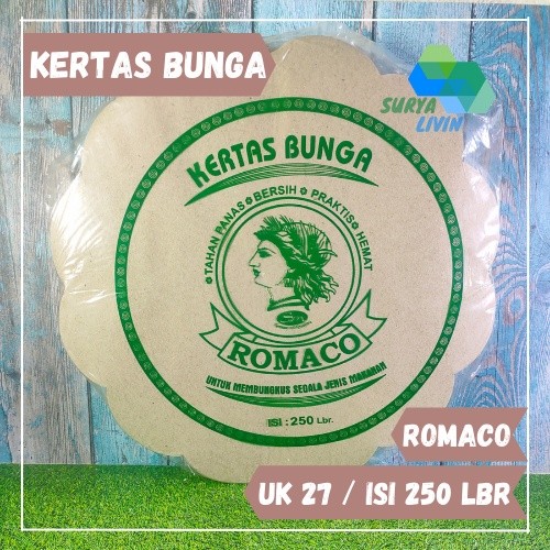 Kertas Nasi Bunga Besar Romaco Uk. 27