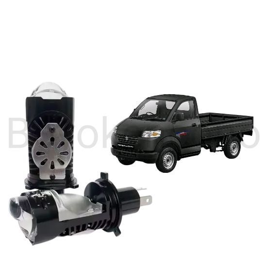 2pcs Lampu Utama LED H4 BiLED Ultra BRIGHT kipas Mobil Suzuki APV Pickup Byk