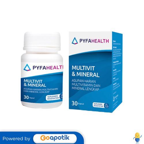 Pyfahealth Multivitamin & Mineral Botol 30 Kapsul