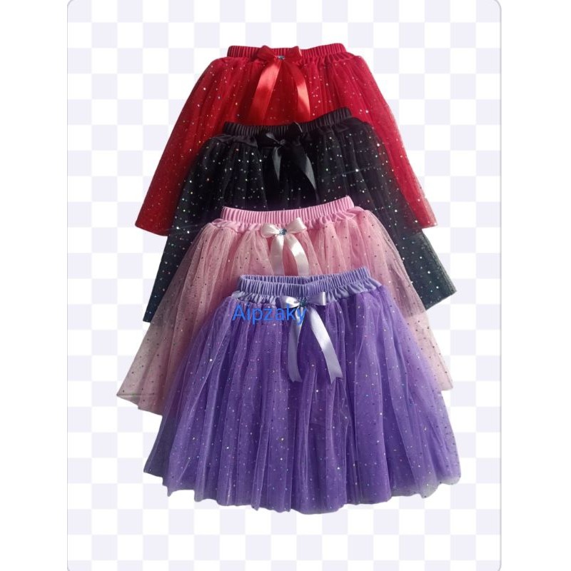 Rok tutu anak GEMPITA / Rok tutu pendek / rok tutu Glitter / rok tutu anak perempuan
