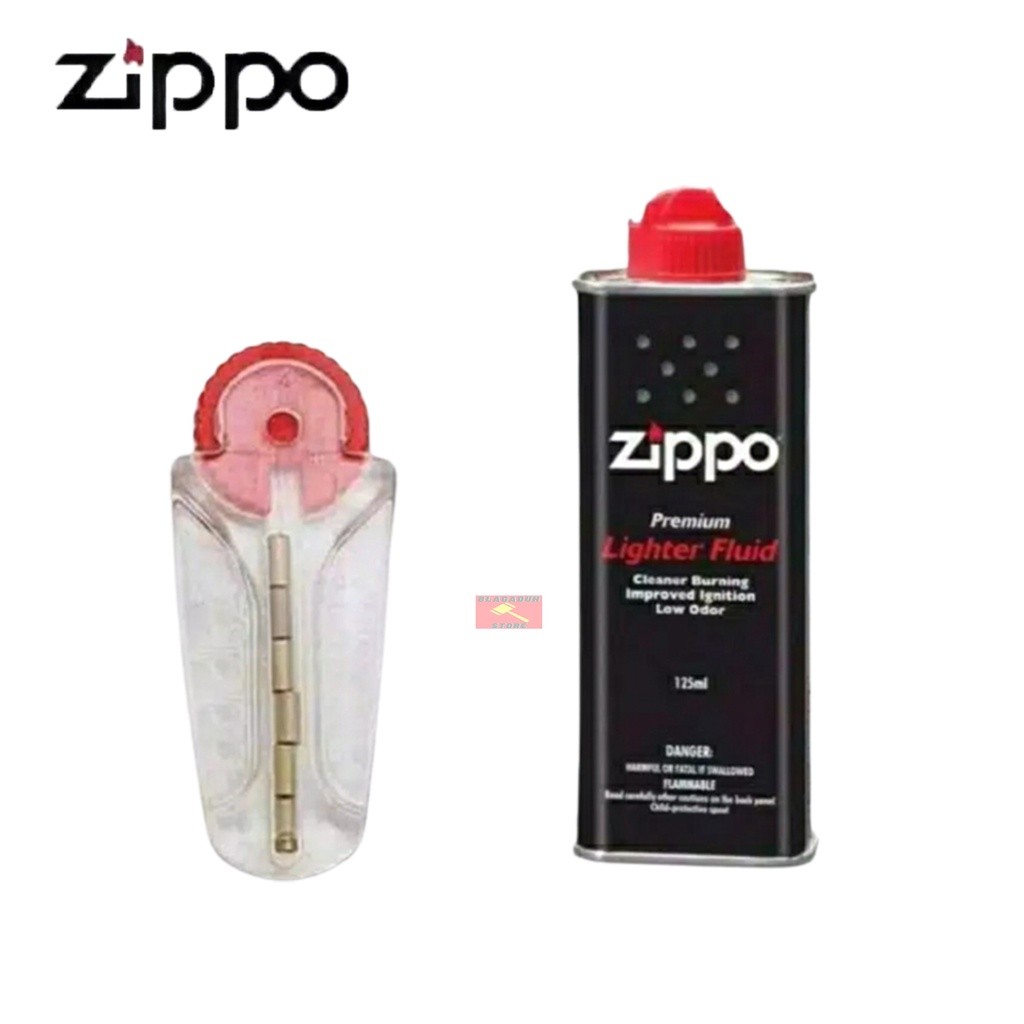 Original Minyak zippo 125ml dan batu  MINYAK ZIPPO ORIGINAL MINYAK ZIPPO BERKUALITAS