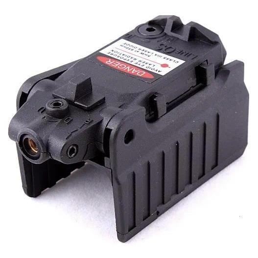 Mini Compact  Red Laser Pistol Hand Glock Laser Pointer G 17 18C 22 34 High Low Mount