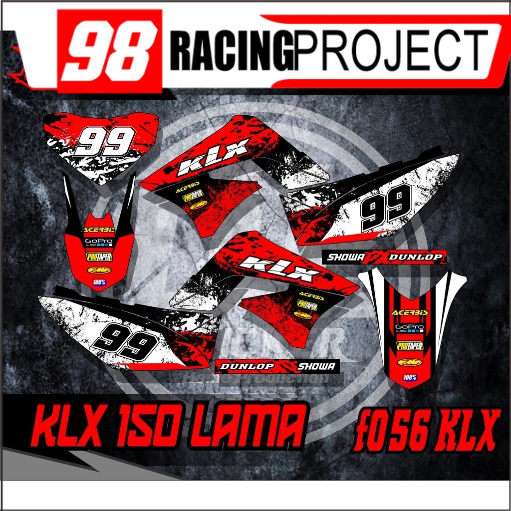 STRIPING KLX LAMA STIKER KLX LAMA KLX 150 OLD
