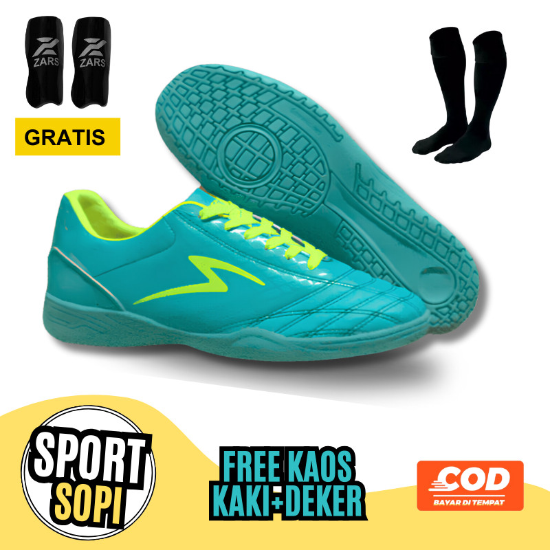 TW Store - Sepatu futsal specs infinity Hijau Tosca terbaru