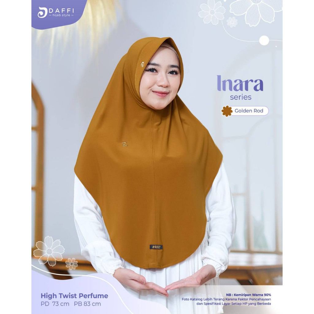 DAFFI HIJAB - COD INARA DAFFI DAILY JERSEY PREMIUM