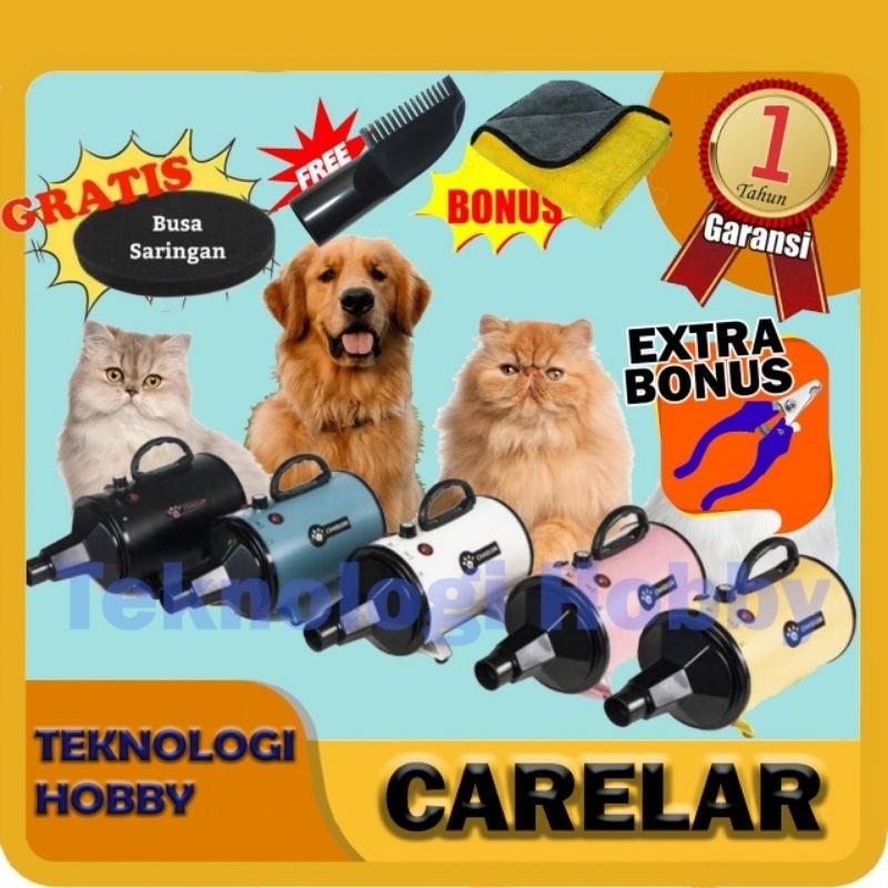 Terbaik [Super Murah ] Blower Pet Dryer CARELAR / CHAO LUN CL-2016/CL-2016A Pengering Anjing Kucing