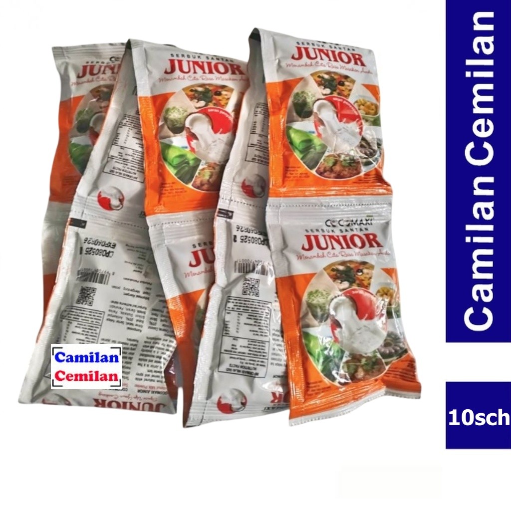 Cocomaxi Santan Kelapa Bubuk Junior Renceng isi 10 sch x 25 gr