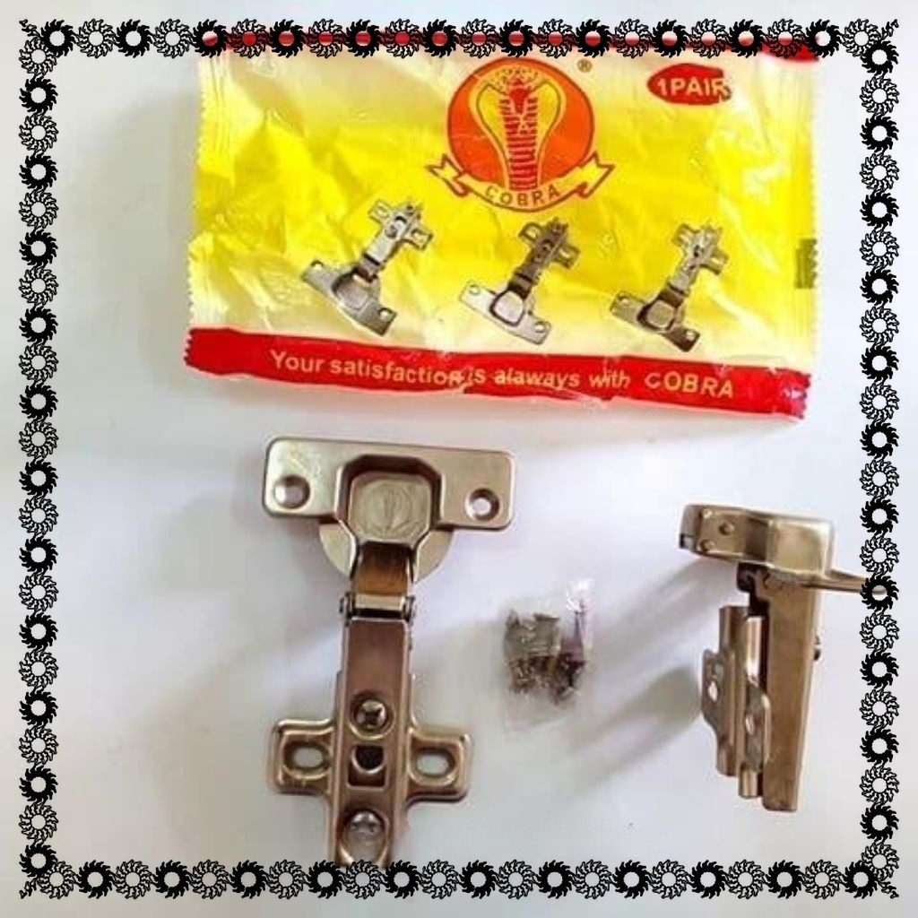 Engsel sendok lurus cobra/engsel kodok