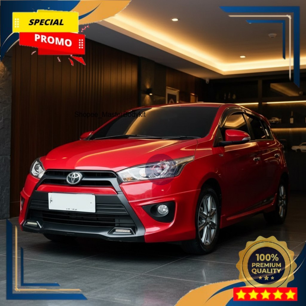(Ready Stok) bodykit toyota yaris lele 2014-2017 TRD BEMPER / BUMPER YARIS