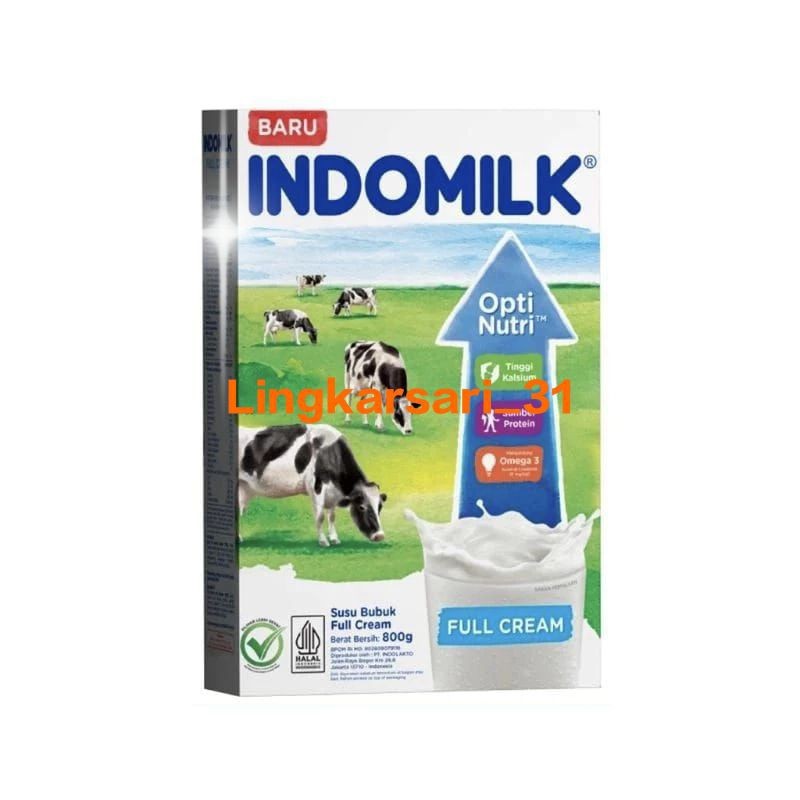 [WARKOP RENI] Indomilk Full Cream 800 Gram / Indomilk Bubuk Exp 2027