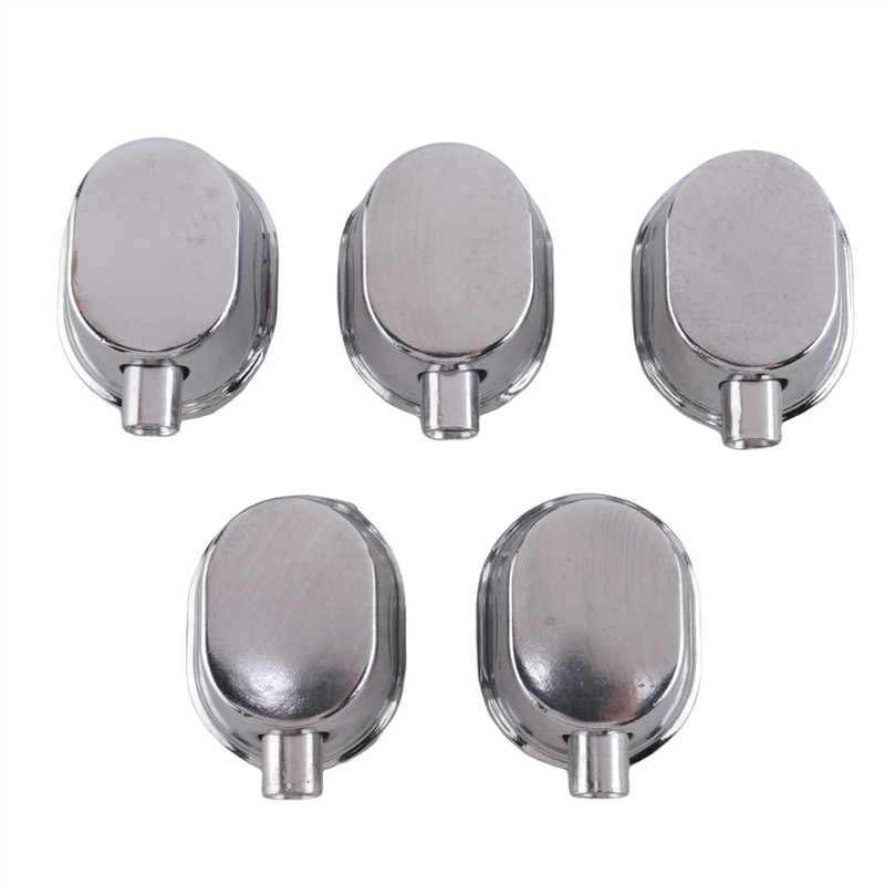 FSTE10PCS Silver Alloy Drum Kit Rectangular Claw Hook Lug Single End Drum Percussion Accessory Repla